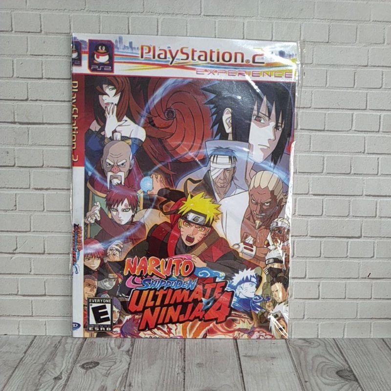 CD  KASET KOPAB PS2 NARUTO ULTIMATE Ninja 4