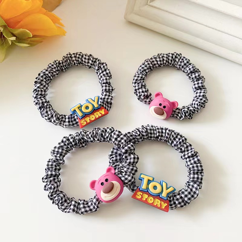 [ 1 PCS ] Srunchie Korea Wanita Lucu Toy Story Trendy Style Aksesoris Rambut Wanita