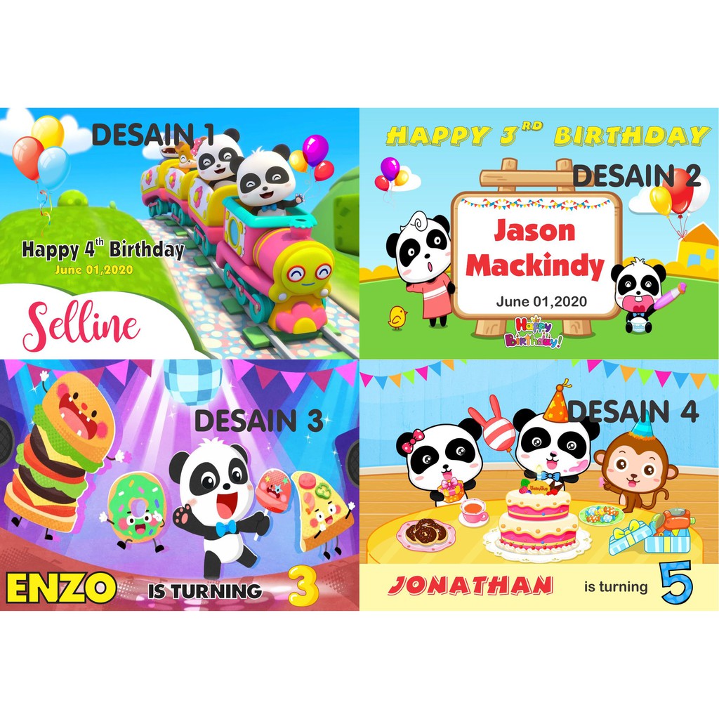 

STIKER GOODYBAG/BENTO MOTIF BABY BUSS