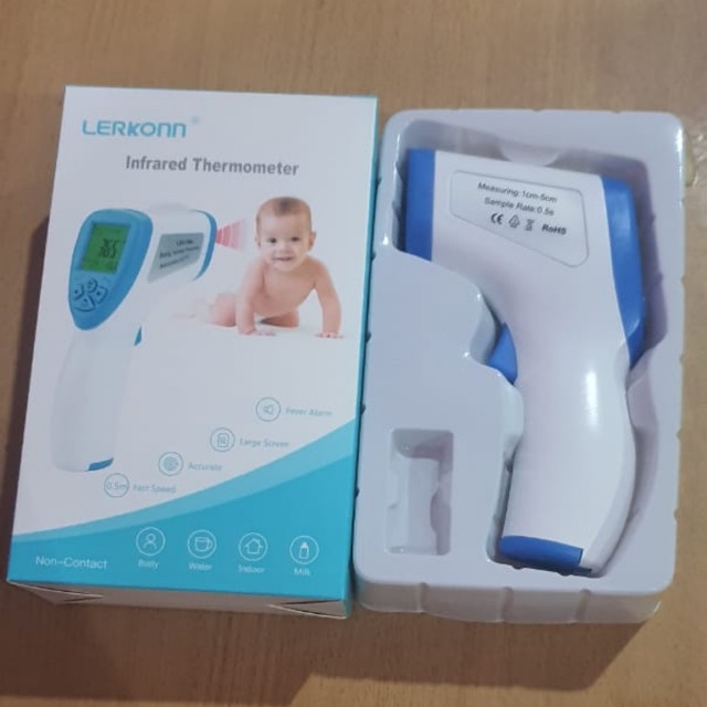 ( Gratis Ongkir ) Thermometer Thermo Infrared Lerkonn