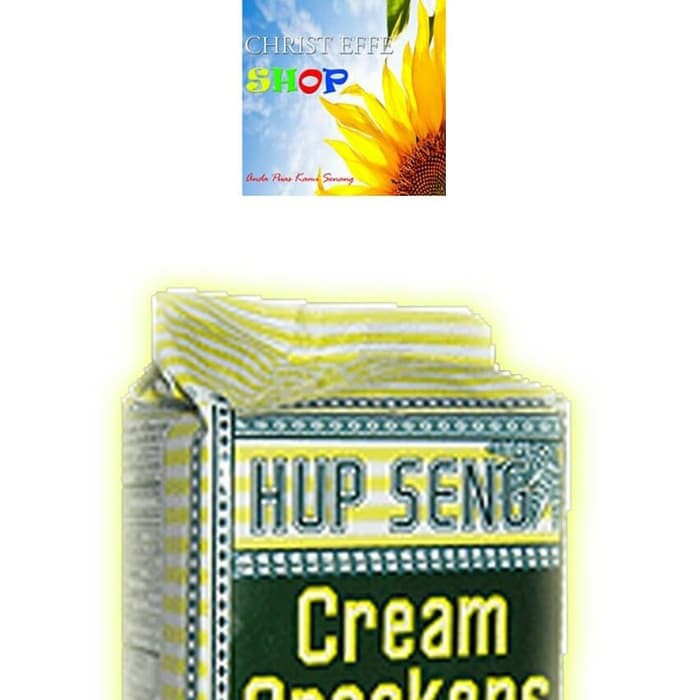 

Biskuit Hup Seng Cream Crackers kemasan 428 gram