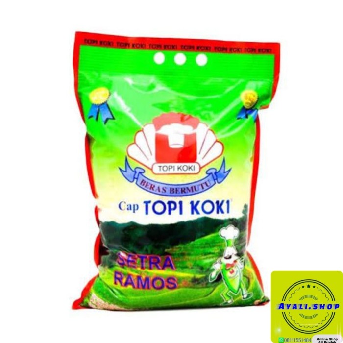 

bg20t01r Topi Koki Beras Setra Ramos 5 Kg Sv012Ss