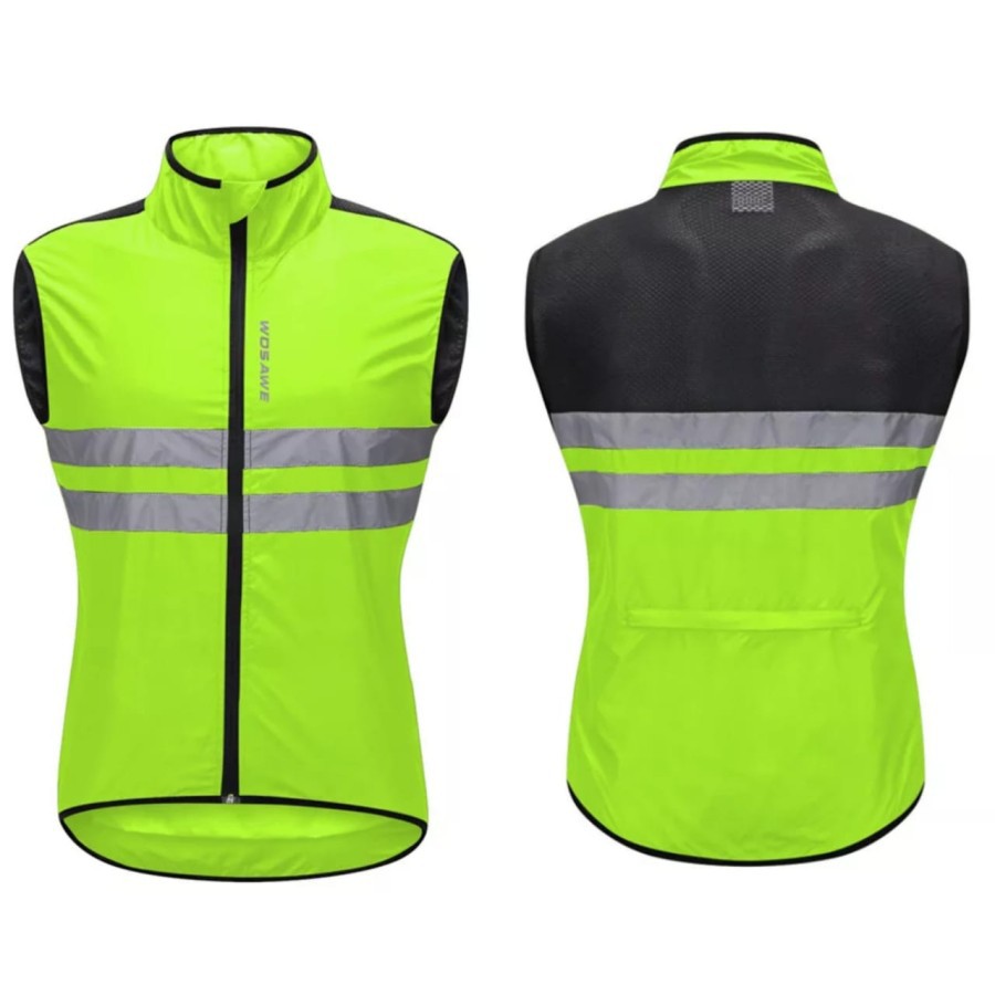 Rompi Sepeda jersey buntung vest windbreaker angin windstopper