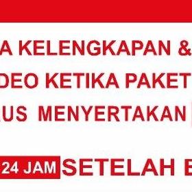 

➢ STIKER FRAGILE UNBOXING 24 JAM UK 8535 QTY 400 PCS ●