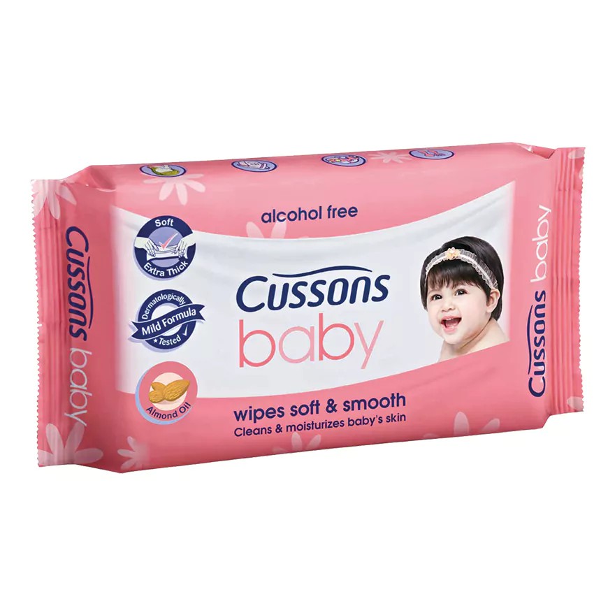 Cussons Baby Wipes Soft &amp; Smooth 10's