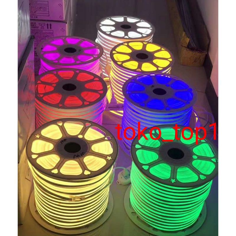 Neon Flexible 220v Per Meter / Lampu LED Neon Sign