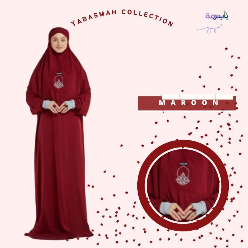 mukena terompah basmah