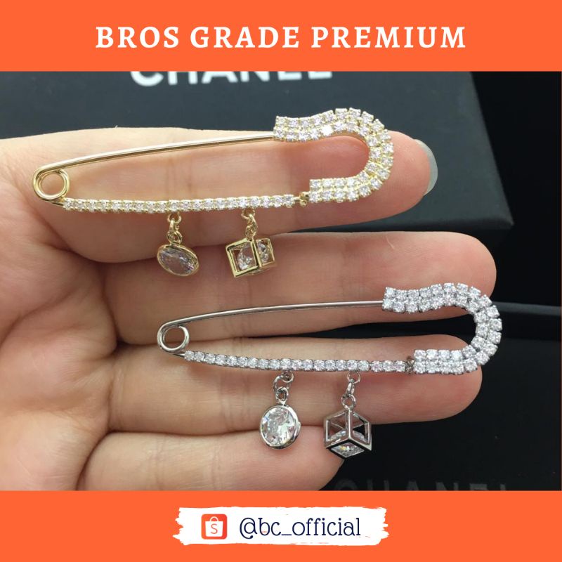 BCID Brooch Peniti  / Bros Chanel Premium / Bros HIjab