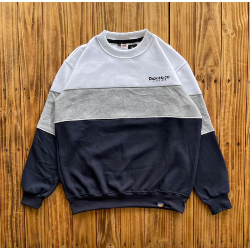 SWEATER CREWNECK DICKIES COMBI PREMIUM FULLTAG &amp; LEBEL