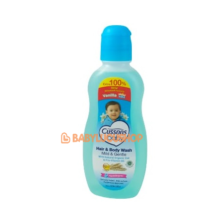 CUSSONS Baby Mild &amp; Gentle Hair &amp; Body Wash 100+100ml Dan ussons Baby Milk Bath  100+100ml