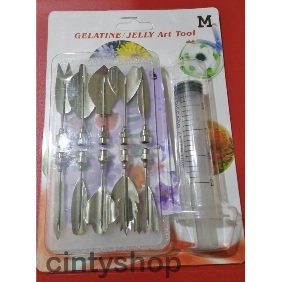 Suntikan Puding Art  / Gelatine Jelly Art Tool