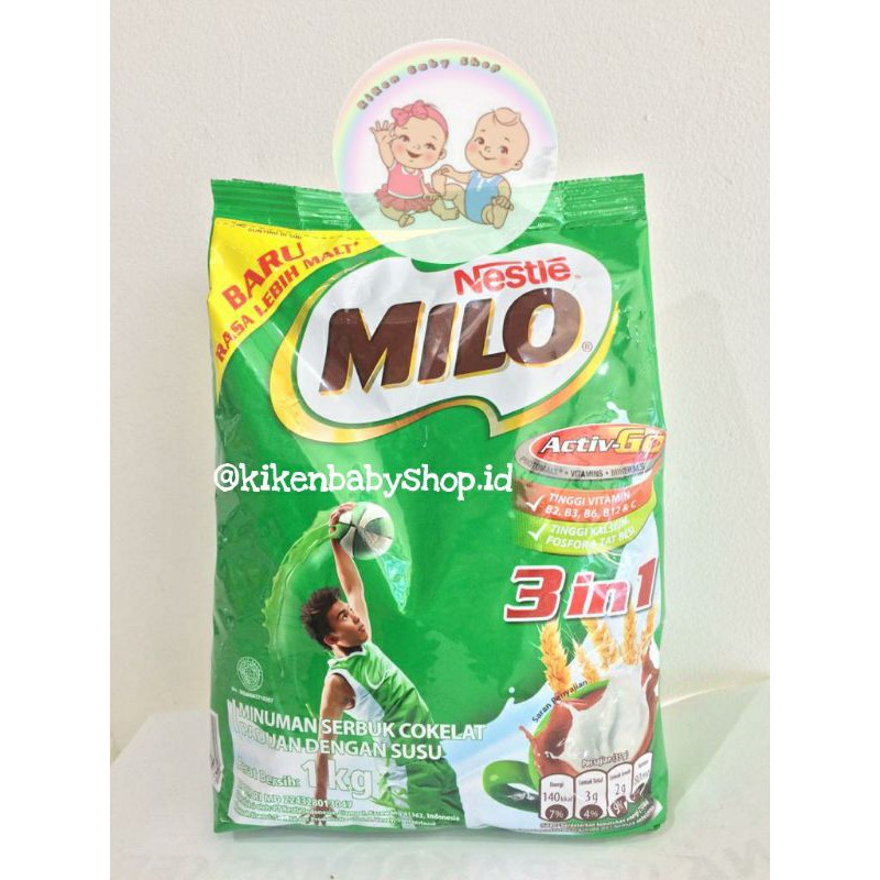 

Milo 3in1 1kg