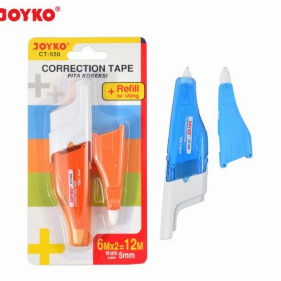 

Tip Ex Kertas Correction Tape JOYKO CT-550 Refill
