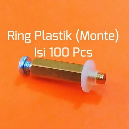 Ring Plastik Monte Transistor Spacer Spiser PCB
