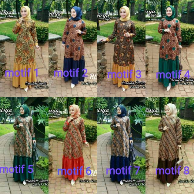 Agen Gamis Batik Rempel Ori Meisya Stile | Jumbo Ld 110cm| krYGd9sMQwmGX