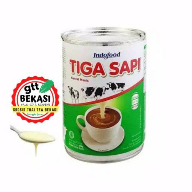 

Susu tiga sapi krimer Kental Manis 500gr SKM