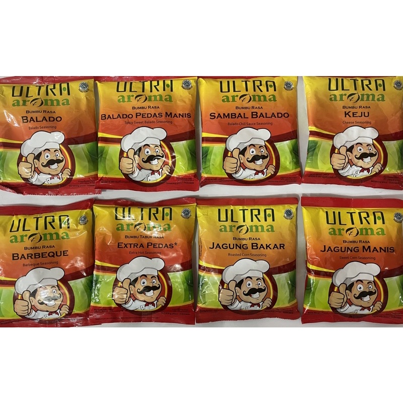 

Ultra Aroma bumbu tabur bumbu kentang / bumbu tela