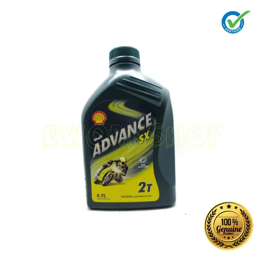 OLI SAMPING SHELL ADVANCE SX 2T 0,7 L 100% Original Product