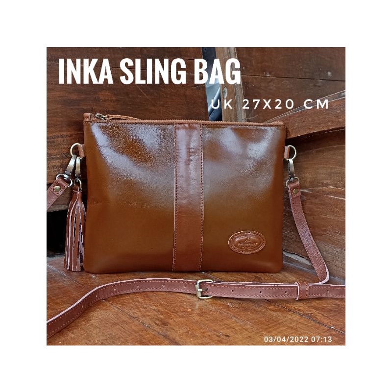 INKA TAS SELEMPANG KULIT NR LEATHER