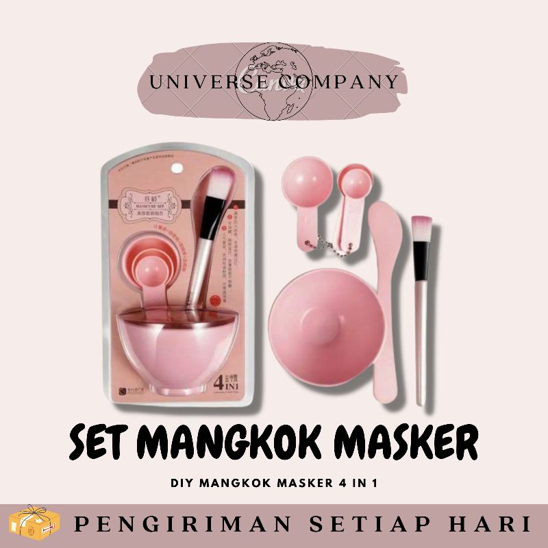 [UC] SET MANGKOK MASKER 4 IN 1