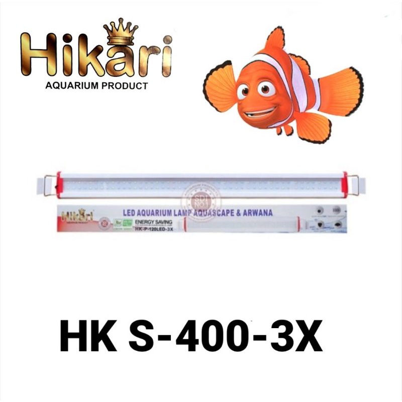 lampu aquarium gantung hikari S400 3X