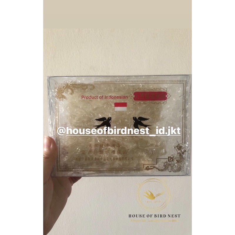 

RAW BIRDNEST SARANG BURUNG WALET MENTAH 100gram
