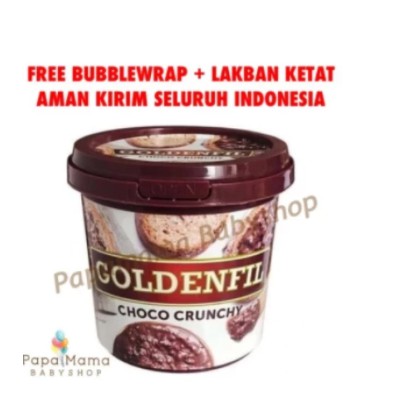 GOLDENFIL CHEESE SAUS KEJU CRUNCHY GOLDENFIL KEJU 1 KG HALAL BPOM