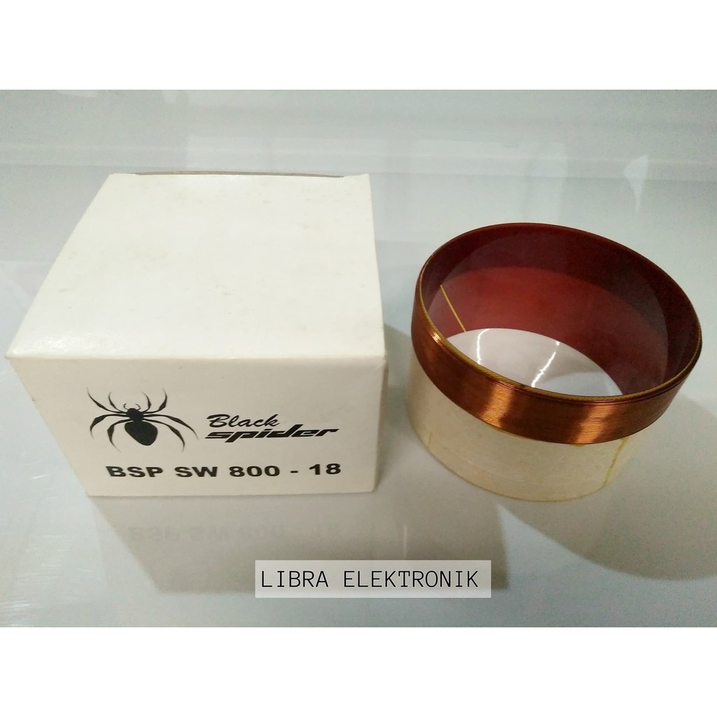Spul Speaker Black Spider 18in Type BS 80018