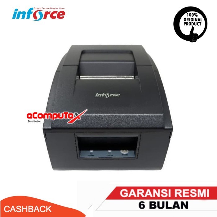 PRINTER NOTA STRUK KASIR DOT MATRIX INFORCE 7010D MANUAL LAN - RESMI