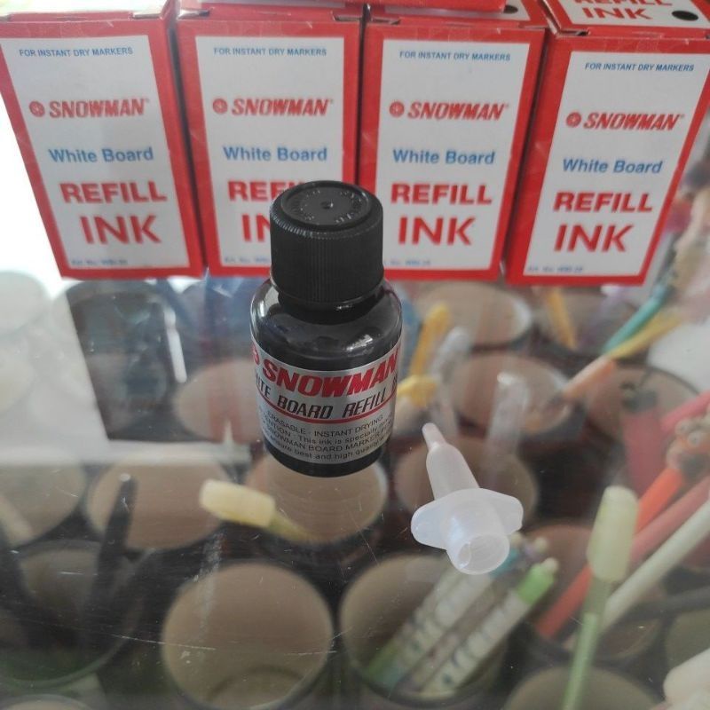 

Tinta spidol papan SNOWMAN Boardmarker hitam