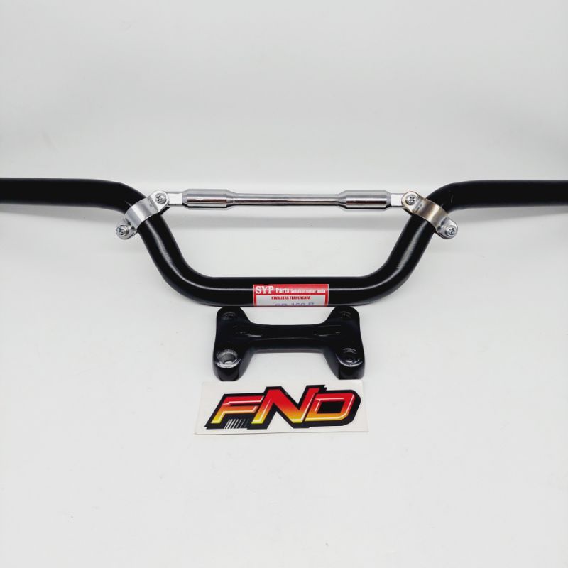 STANG CB150R STANG CB 150 R STIR CB LED STANG MOTOR CBR CROME HITAM SET STABILIZER RAISER RX KING PNP RX KING VIXION OLD MP CB GL ALL TYPE MOTOR-Set D