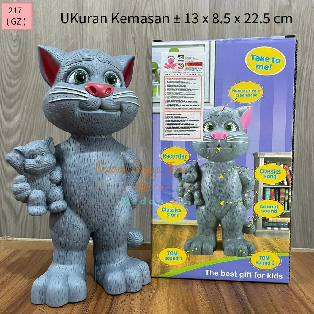 MAINAN EDUKASI TALKING TOMCAT YANG BISA BICARA/EDUKASI TOM CAT