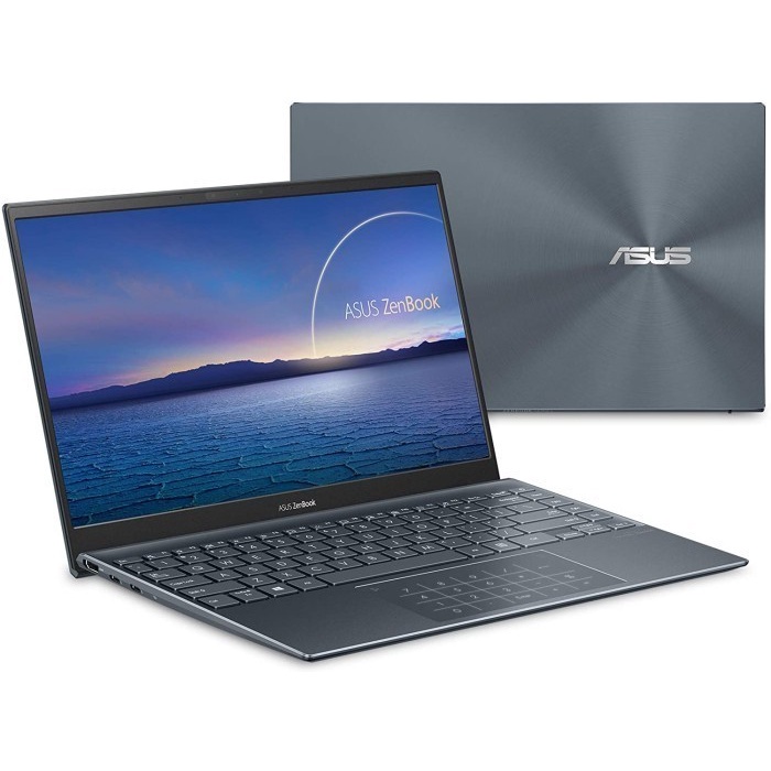 ASUS ZENBOOK UX425EA-IPS552 (i5-1135G7/Intel®️ Iris Xe 80EU/8G/512G PCIE/Layar 14&quot; FHD/NUMBER