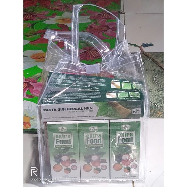 Tas Transparan Polos (Tanpa Logo HNI)