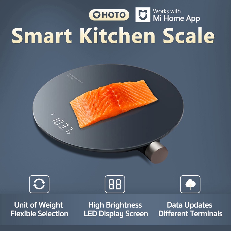 HOTO Little Monkey Smart Kitchen Scale Bluetooth APP Electronic Scale