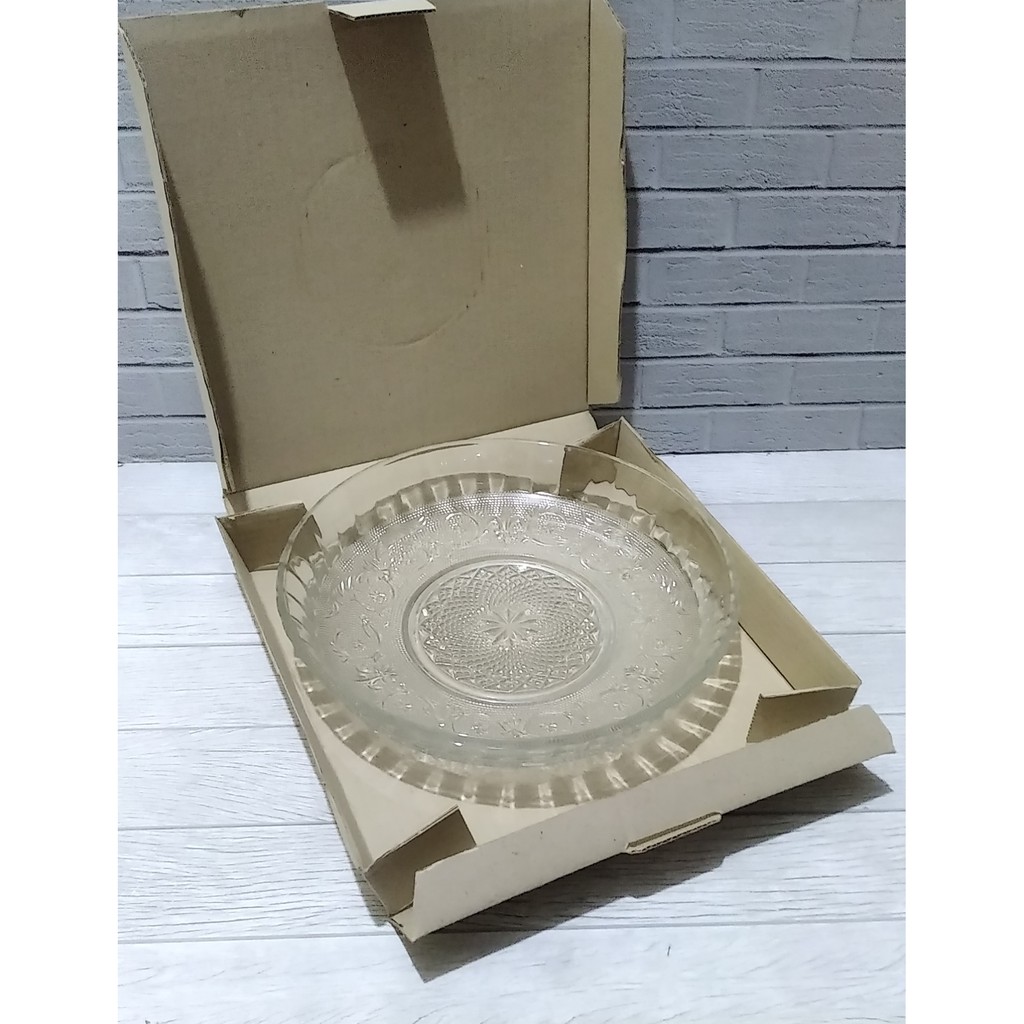 PIRING SAJI BUAH BELING BESAR WADAH BUAH DAN SAYURAN WADAH KACA BELING