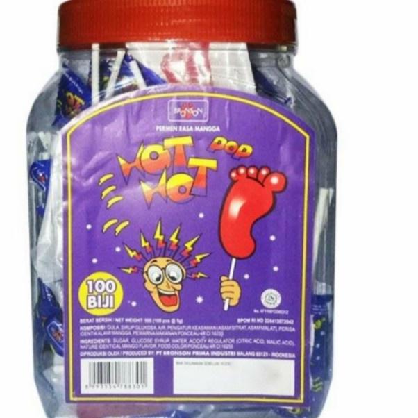 

⚡Cuci gudang⭐ Toples Hot Hot Pop Permen Kaki