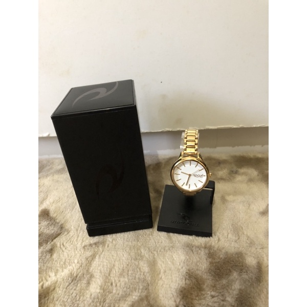 Jam tangan rip curl original preloved gold