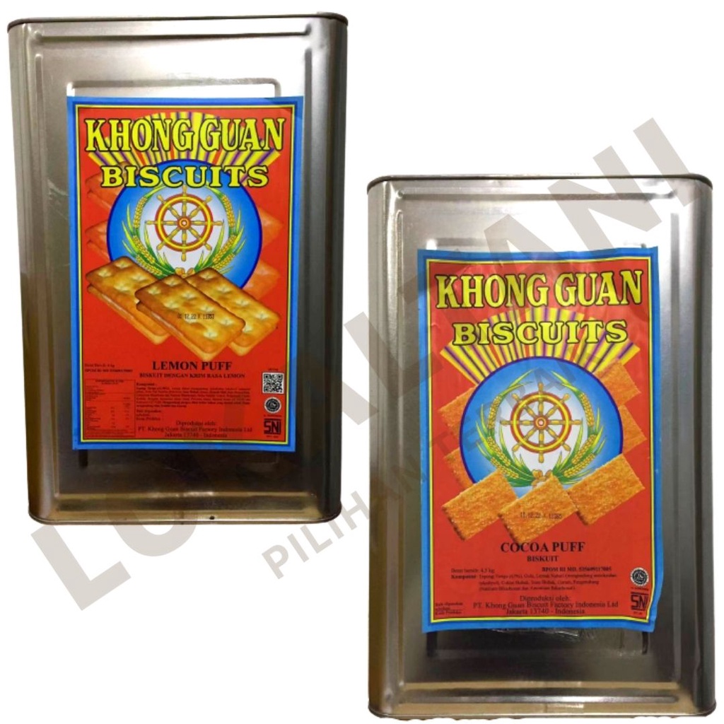

QH Khong Guan Kaleng Besar Jumbo/ Biskuit Khong guan Kaleng Aneka Rasa