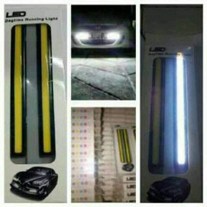 Lampu Bumper Depan Mobil Rush Terios Lampu LED DRL Plasma Lampu Mobil LED Bemper Fortuner