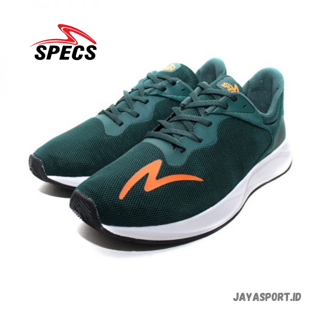 SEPATU RUNNING SPECS RUSHFREE BOTANICAL GARDEN ORANGE