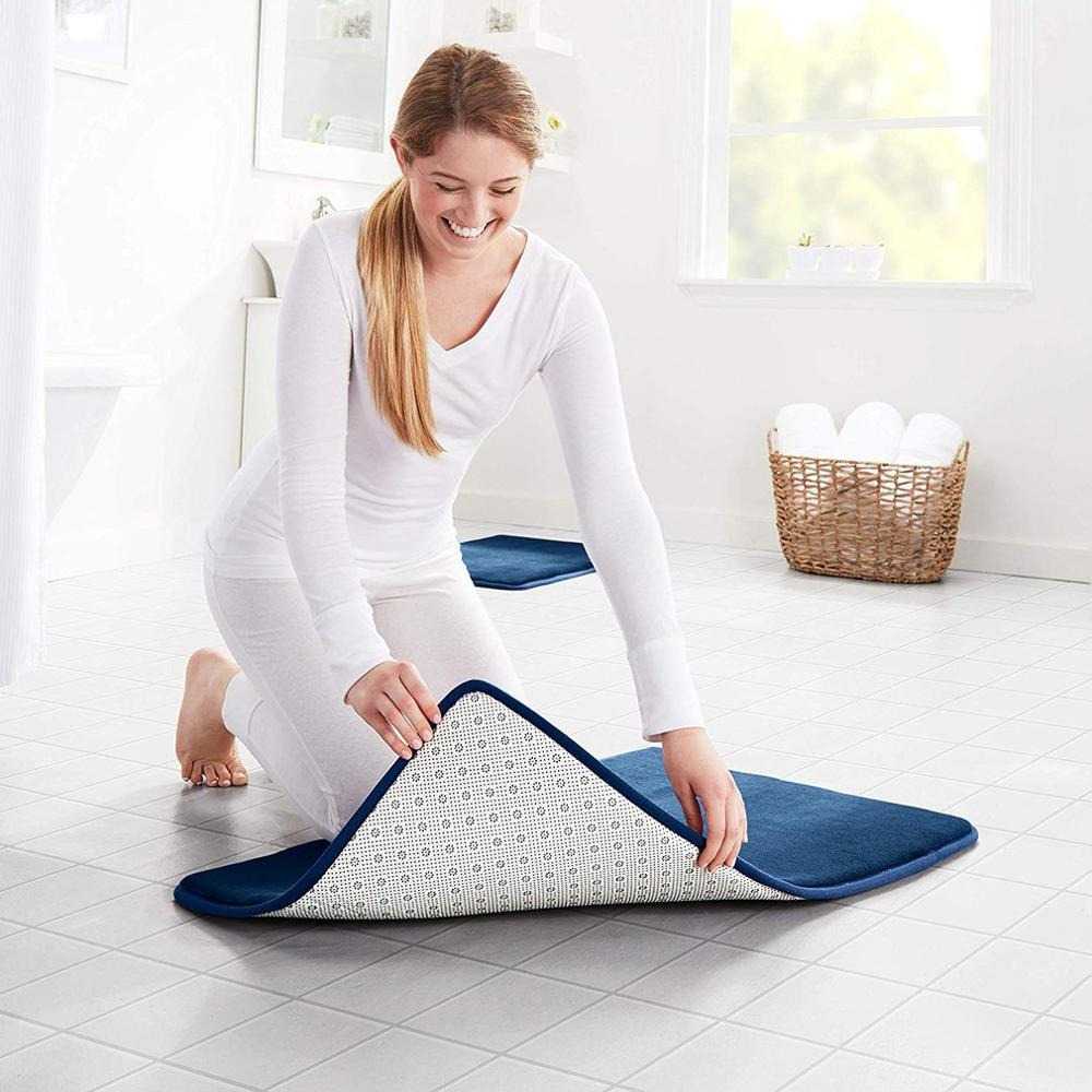 Keset Kesed Kesek Lap Kaki Kamar Mandi Dapur Serap Menyerap Air Anti Slip Tebal Bisa Di Cuci Ukuran 50x80cm 40X60CM