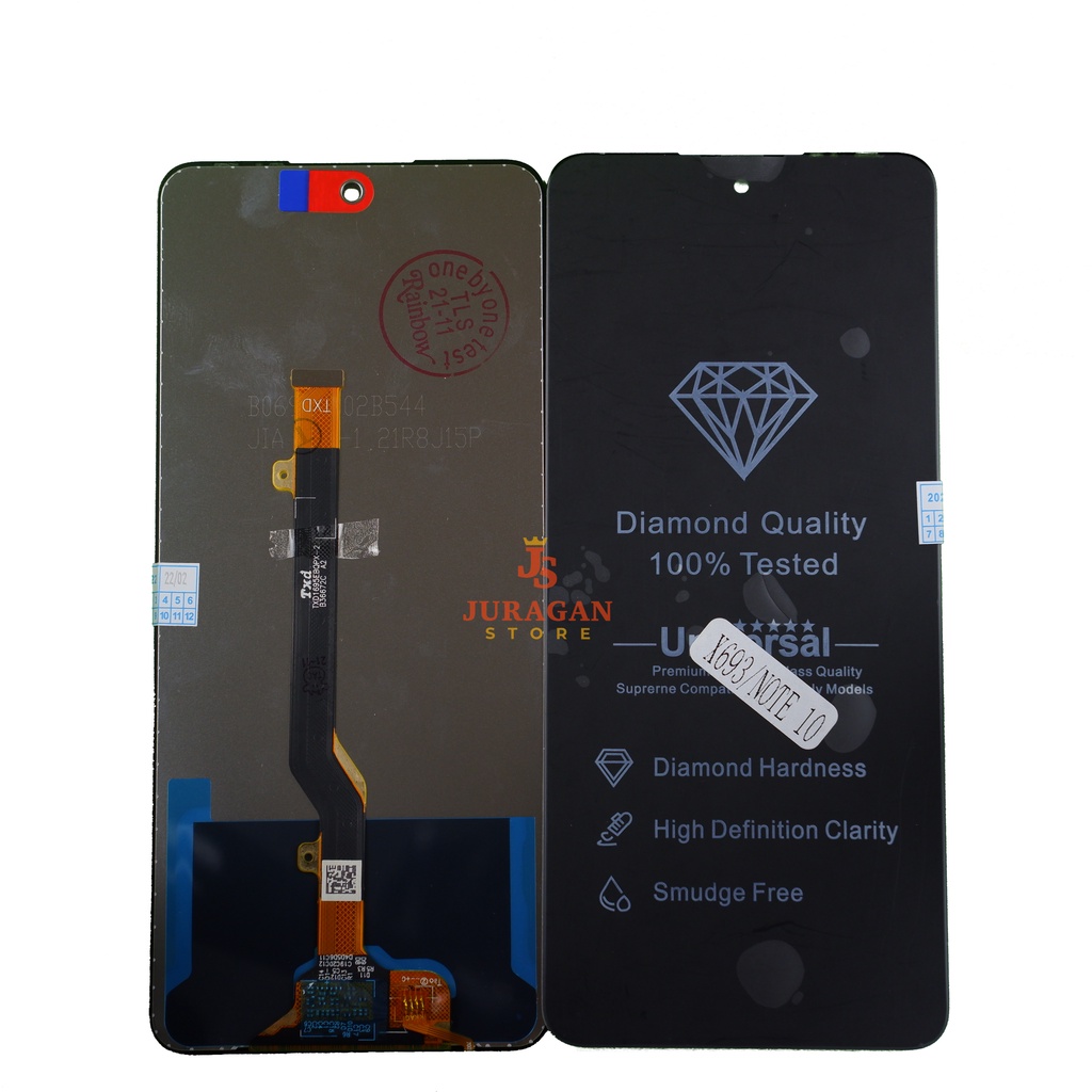 LCD TOUCHSCREEN INFINIX NOTE 10 X693 - INFINIX NOTE 11 PRO X697 - INFINIX NOTE 11S X698 COMPLETE 1SET