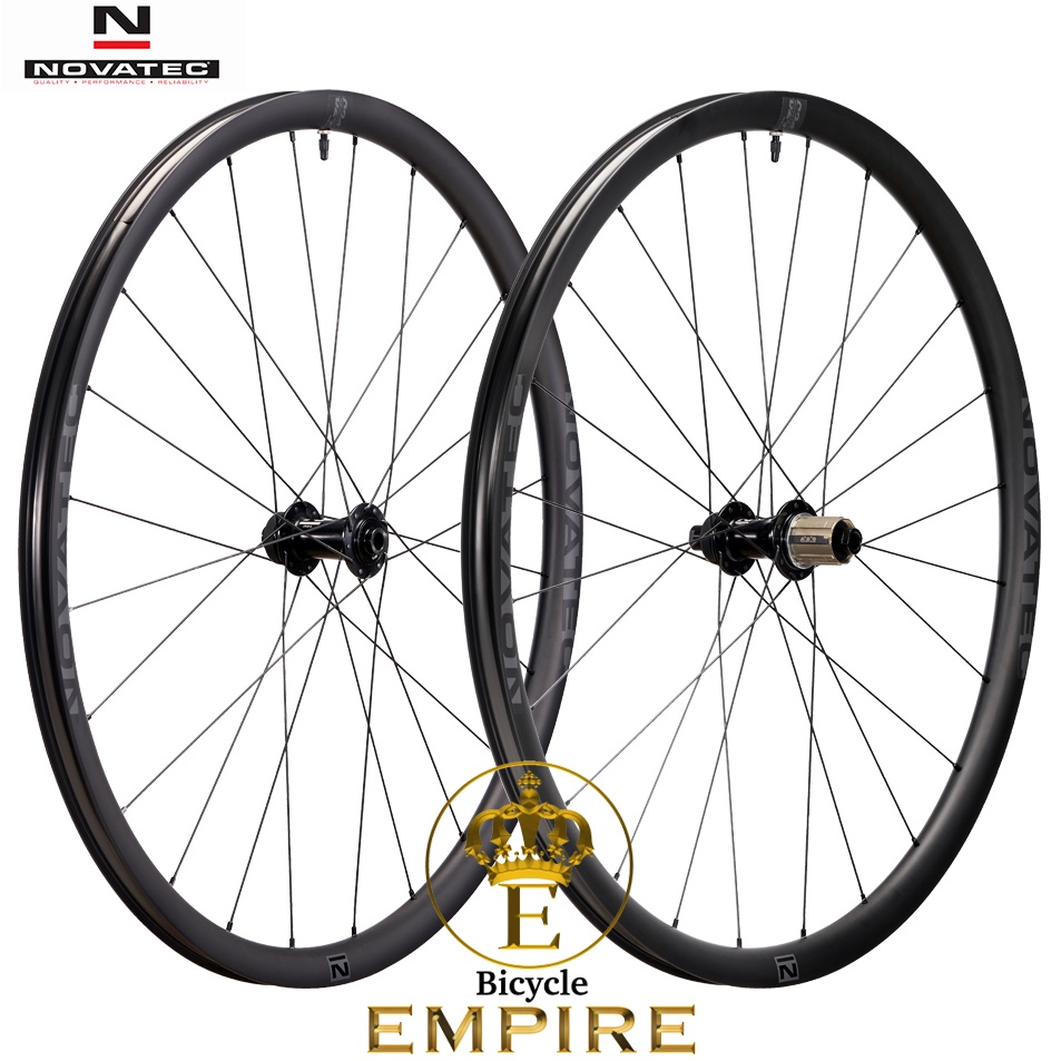 Wheelset Roadbike 700c Novatec Carbon G24 Disc Brake Velg Roda 700 Road Gravel G 24 Bicycle Empire