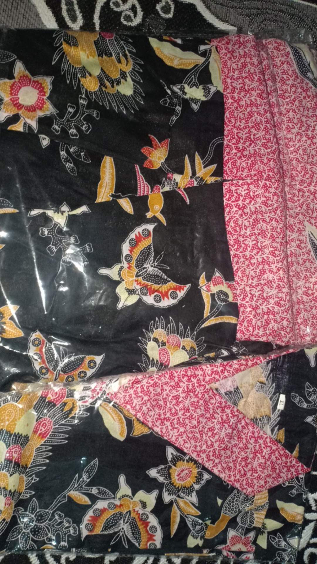 Batik Couple Keluarga Sania Ruffle Ori Ndoro Jowi Dnt Motif Phonik