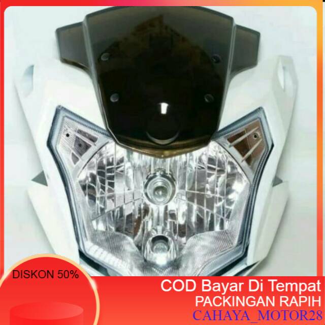 Cover BATOK KEPALA DEPAN & REFLEKTOR YAMAHA VIXION NEW ADVANCE NVA 2015 2016 TERLARIS