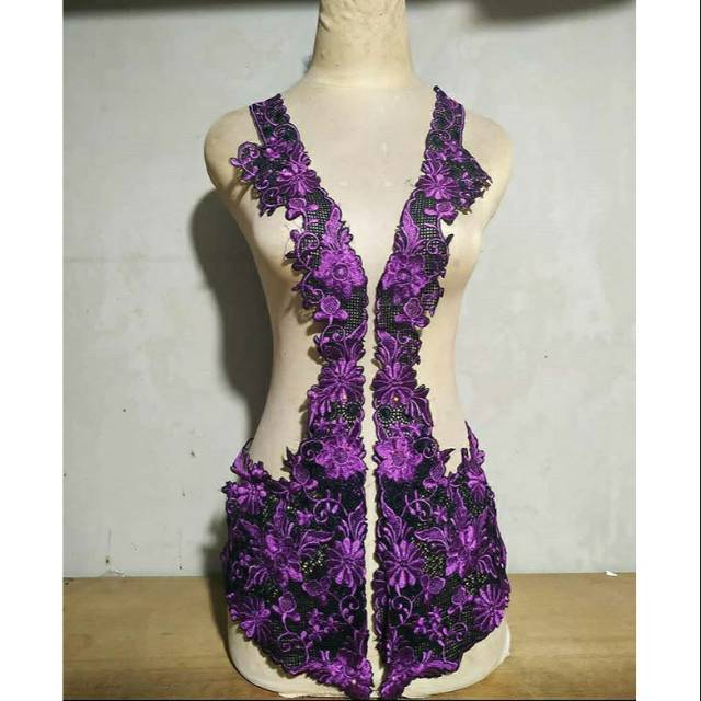 Renda bordir kebaya encim