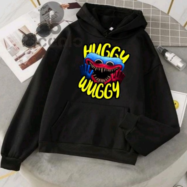 JAKET HOODIE HUGGY WUGGY ANAK BAHAN PREMIUM