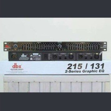 Equalizer Audio DBX 215 / DBX215