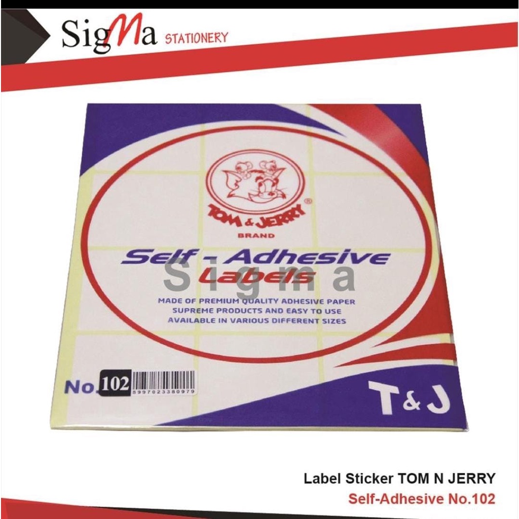 

Tom n Jerry Label Putih 102 (Pad)